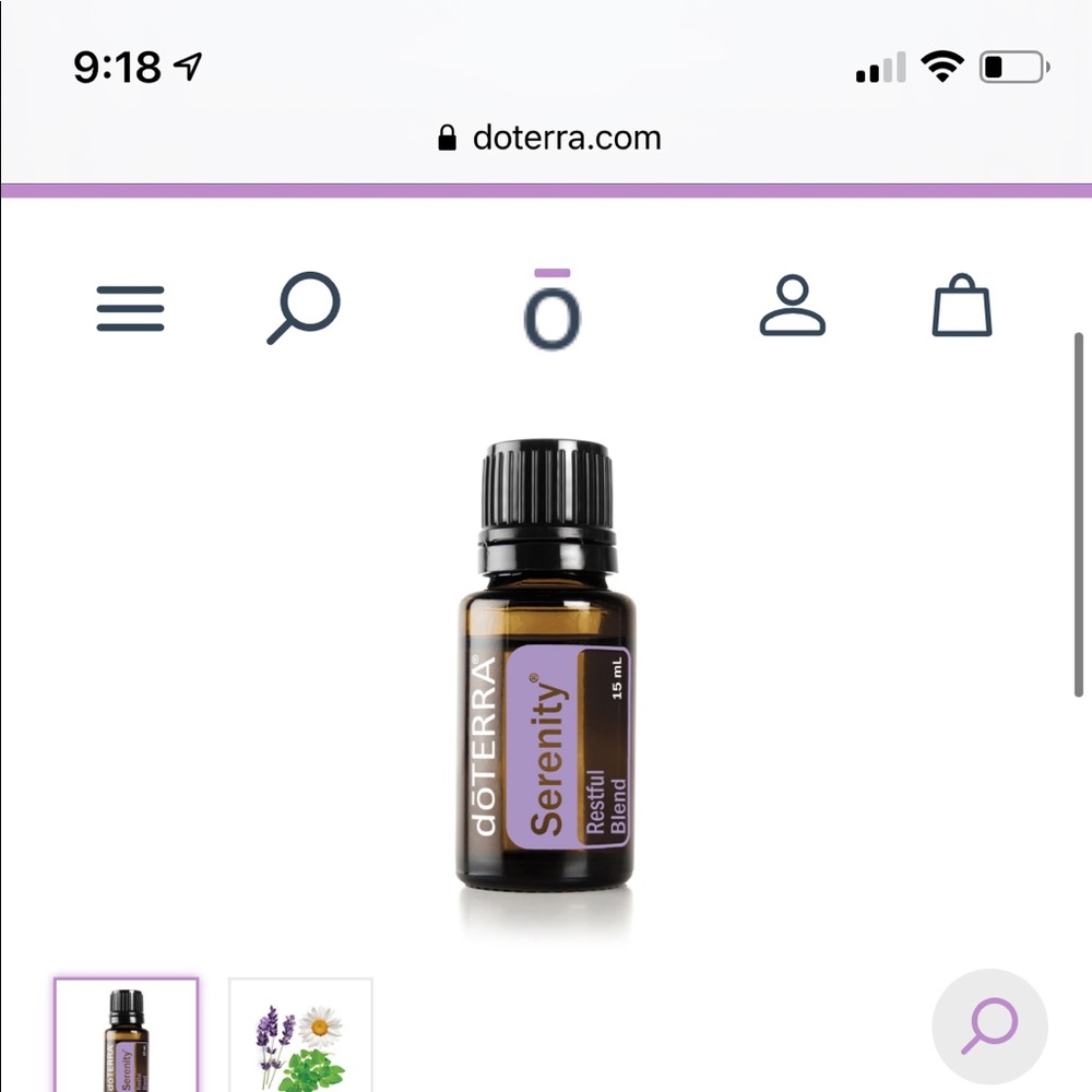 New DōTERRA serenity
